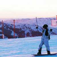新疆阿勒泰可可托海滑雪場冬季歡樂多