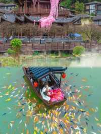 靚到爆！葛仙山春日祈福，猶如置身仙境…