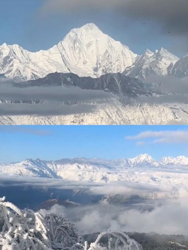 冰雪奇境·人間仙境·美到窒息——王崗坪