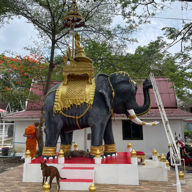 Wat Si Wanaram｜曼谷週邊白塔寺超全攻略