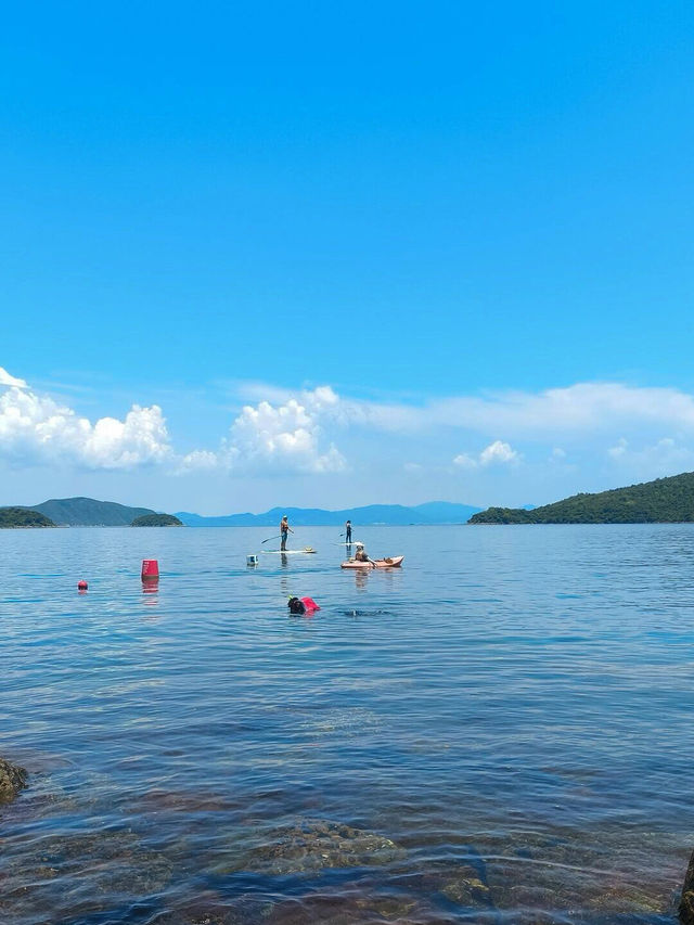🌊香港海下灣，夏日玩水勝地！