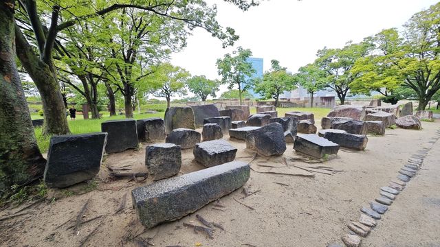 真係估唔到，落住小雨遊大阪城公園竟然咁浪漫