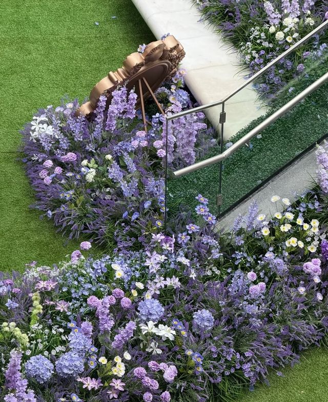 闖入深圳莫奈花園邂逅紫色花海與法式浪漫