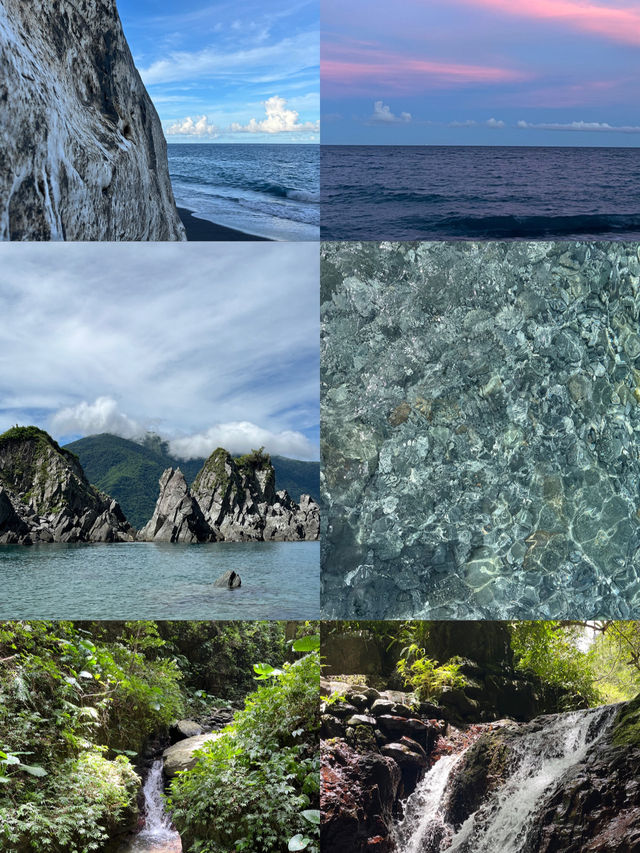 When mountain meets the sea⛰️🌊🌿