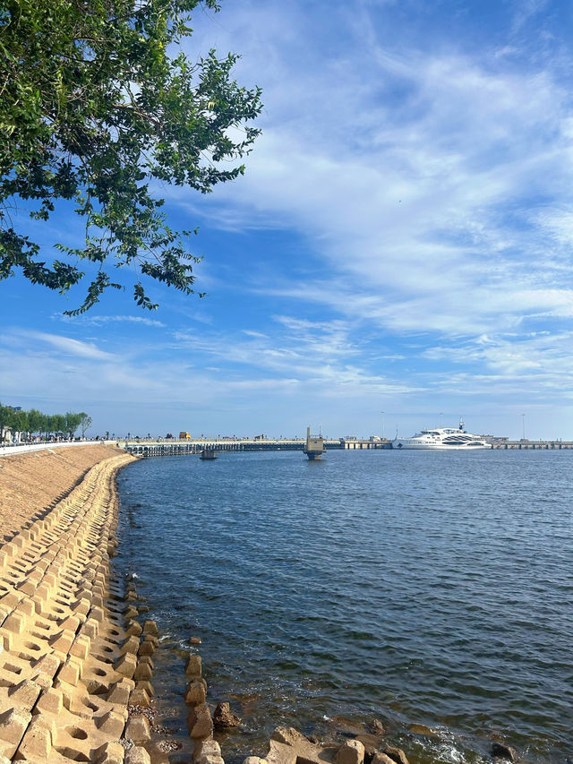 秦皇島西港花園｜承包整片“秦皇島藍”的發呆指南