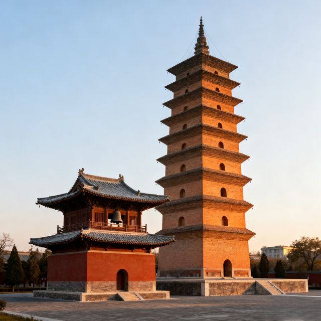京外名剎之首：正定古城