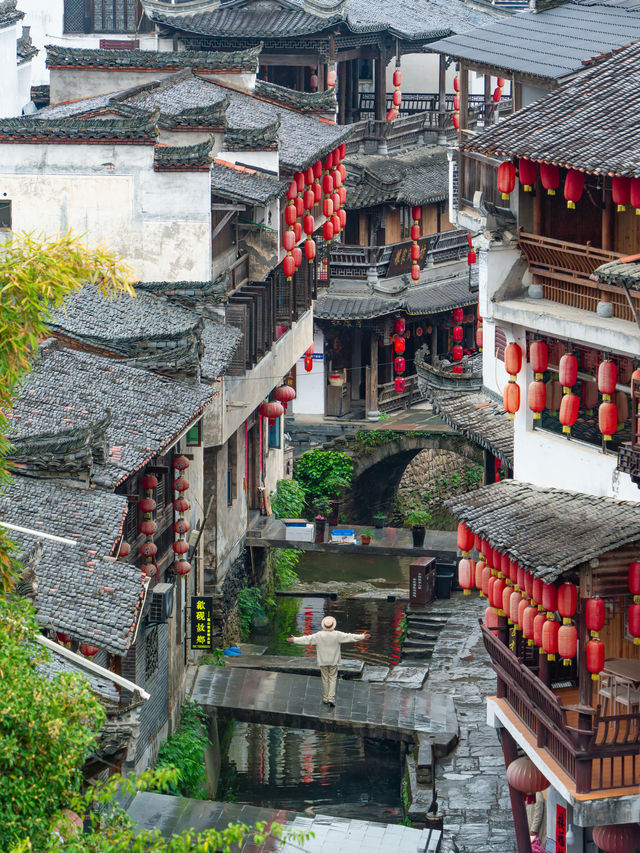 婺源秋日童話古村