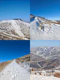 崇禮太舞小鎮暴風雪徒步記|差點被吹飛的極限體驗!