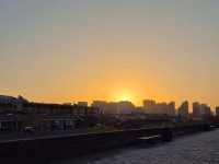 Sunset on Xian City Wall🌇