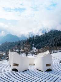 有美隱宿|闖入九寨溝的冬日冰雪詩畫境