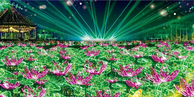東南植物樂園2025年燈光秀