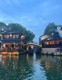 江南憶 最憶之嘉興:水鄉夜遊古塔倒影,絕美絕美