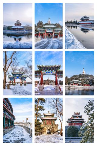 베이징 첫눈이 그림처럼 아름다운 고궁 설경을 완성했어요!