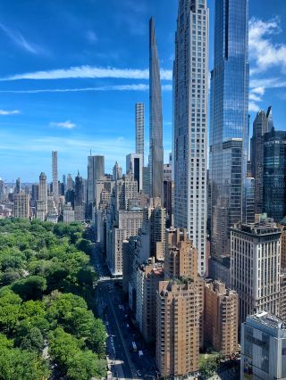 The New York Mandarin Oriental Hotel stands proudly on the prestigious Fifth Avenue in New York