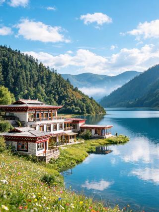 孜珠山の麓で崖の民宿に泊まりました、あまりに衝撃的でした