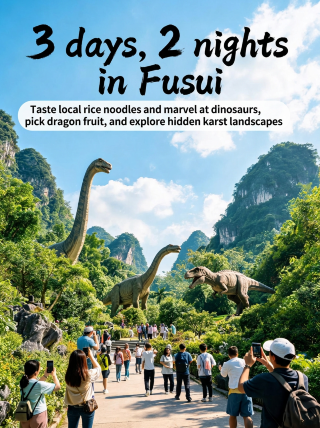 Fusui 3-day 2-night food and sightseeing guide