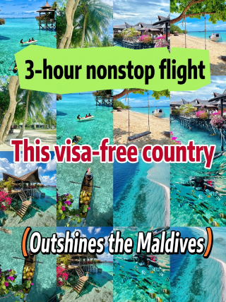 Pulau Bebas Visa Hanya 3 Jam Penerbangan | Pengalaman Laut Jeli Semporna yang Luar Biasa.