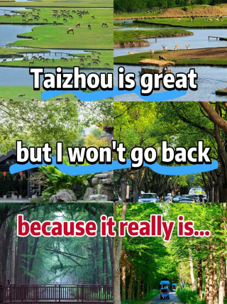 I regret my trip to Taizhou...