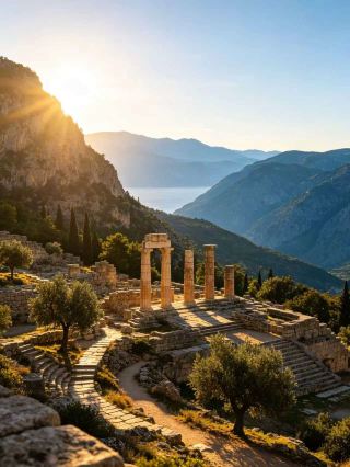 A fantastic 2-day trip to Greece! The small group size was just right, making the itinerary relaxed and unhurried. Day 1: Explore the ancient Greek ruins of Delphi, the "center of the world," and experience the wonders of the ancient Greek gods.
