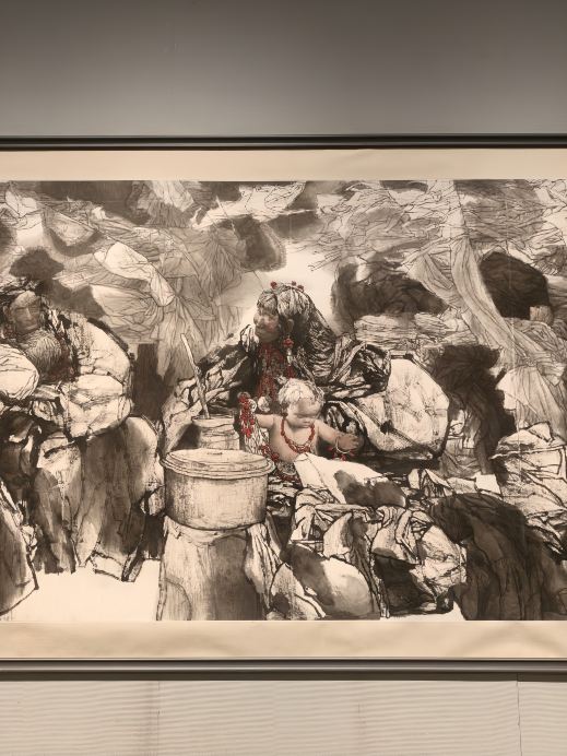 最終日に駆け込みで李伯安先生の水墨画を鑑賞！ | Trip.com 成都