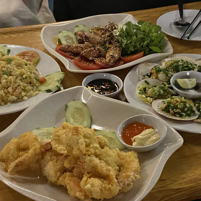 베트남 다낭 호이안 안방비치 해산물 맛집 라플라주 la plage