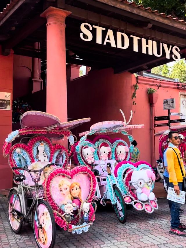 Visiting the Past in Red Square, Malacca