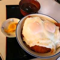 愛知旅行！「おかき屋 辰心」岡田かつ丼