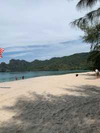 Relaxing Beach at Tanjung Rhu Langkawi