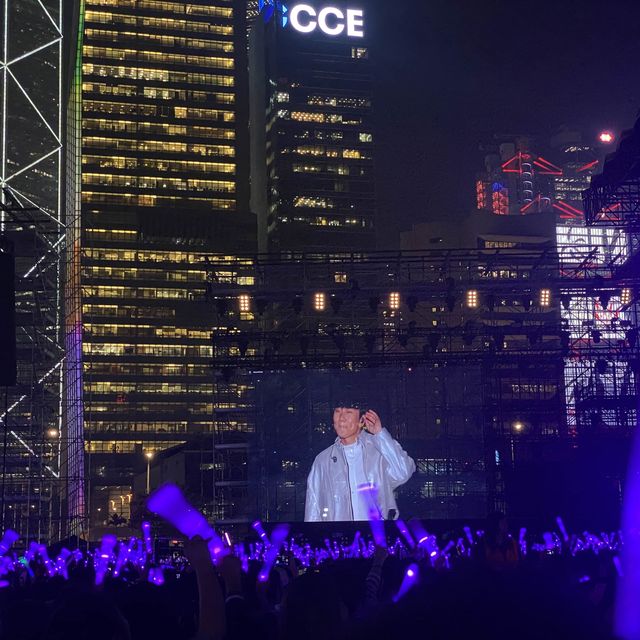 中環海濱空間 林俊傑演唱會