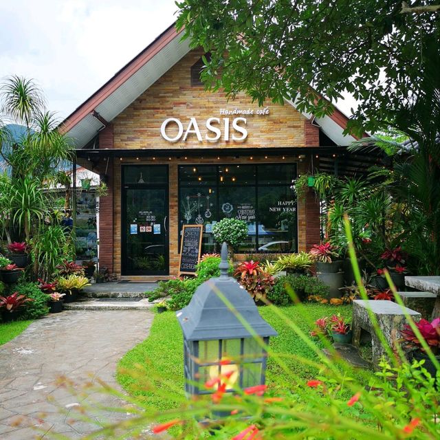Oasis Handmade Cafe' คาเฟ่สุดน่ารักกลางเมืองพังงา