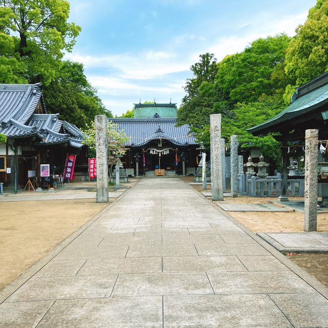 【香川】孔雀藤の岩田神社