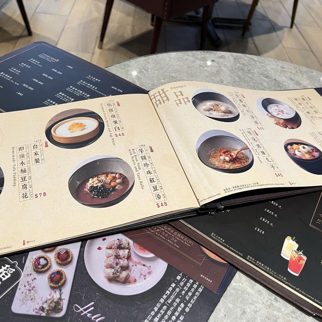 K11 高級路線台灣餐廳，供應大量甜品