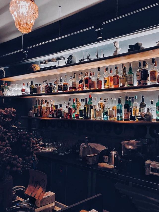 《台北》大安區高質感餐酒館推薦 用餐還可以拍黑白復古拍貼機-nul taipei