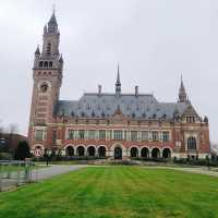 🇳🇱荷蘭海牙🏰☮️❤️‍🔥 Peace Palace（和平宮）♾️ 🔥World Peace Flame（世界和平火焰）