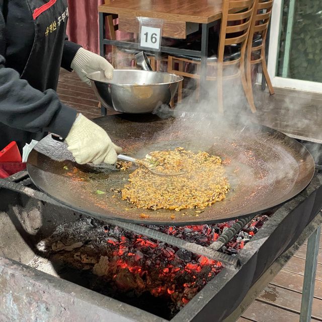 가평 유명산 근처 맛집 📍유명산 흥부네 솥뚜껑 닭볶음탕 