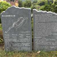 煙霧瀰漫的地熱區