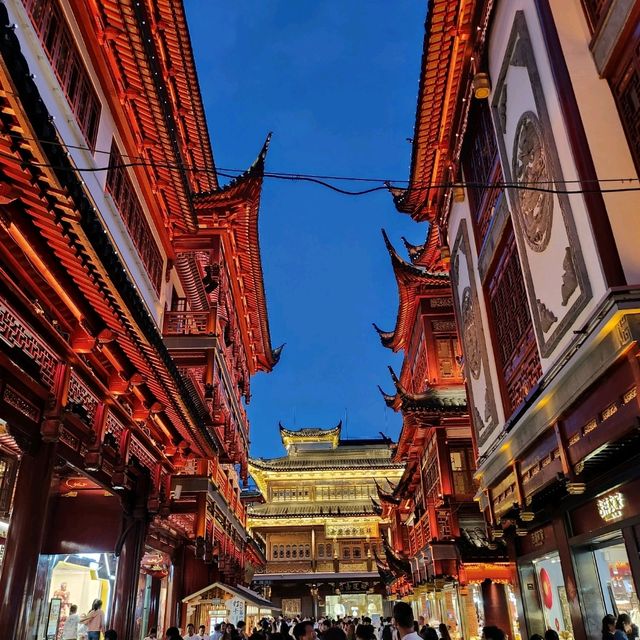 夜上海遊豫園