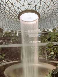 World's Highest Indoor Waterfall