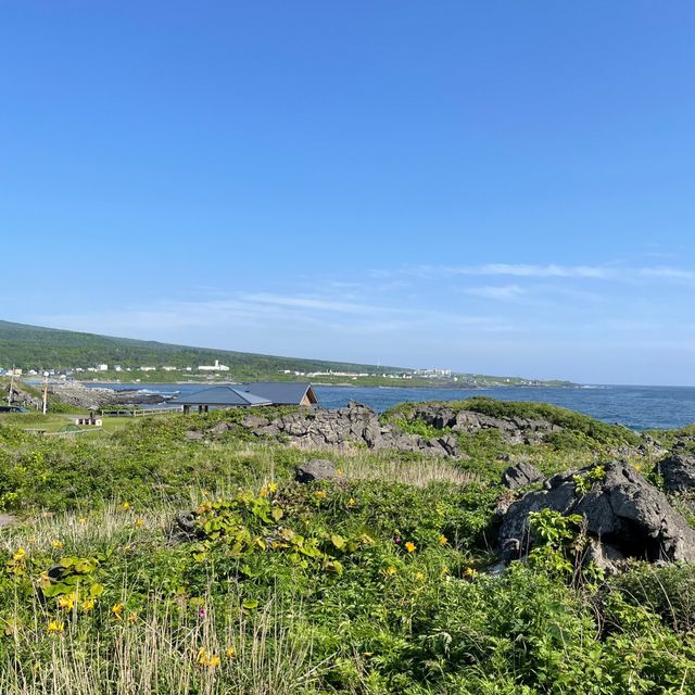 【北海道】離島の絶景！沓形岬公園ミニビジターセンター