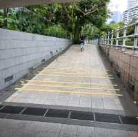 Cycling at Nanson road