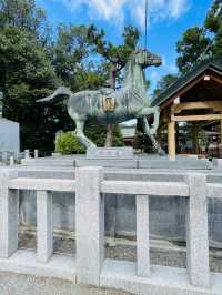 【大阪府/大鳥大社】八角形の柱の鳥居がある神社