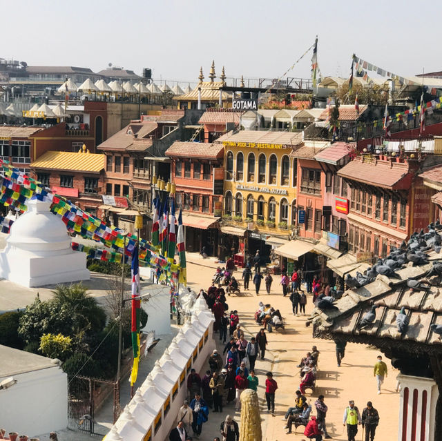 Magical Boudhanath Stupa, Kathmandu, Nepal 