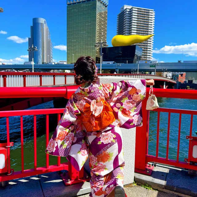 일본여행 아사쿠사센소지 커플기모노체험은 못참지