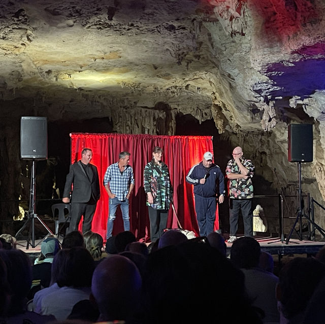 COMEDY IN THE CAVES