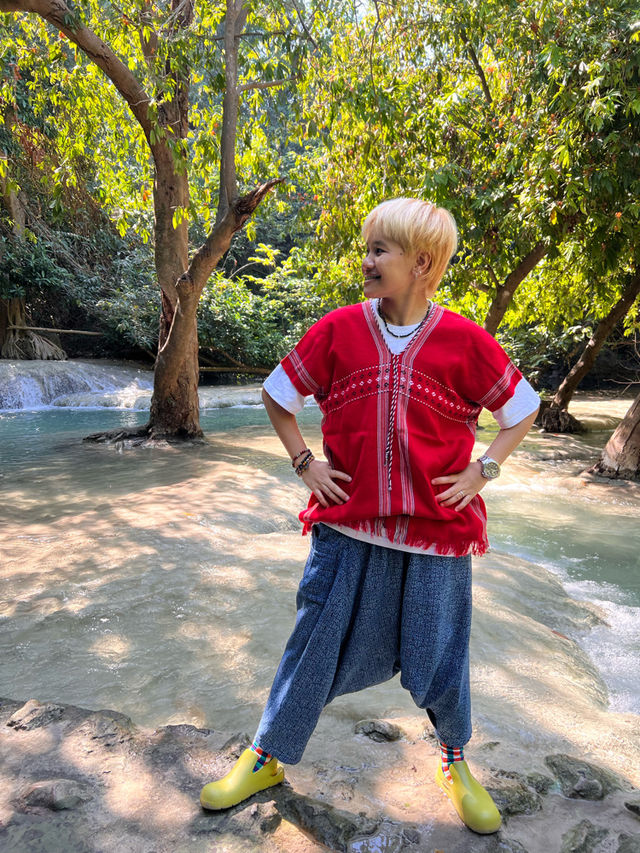 💦มาเล่นน้ำคลายร้อนที่น้ำตกวังก้านเหลือง🌳