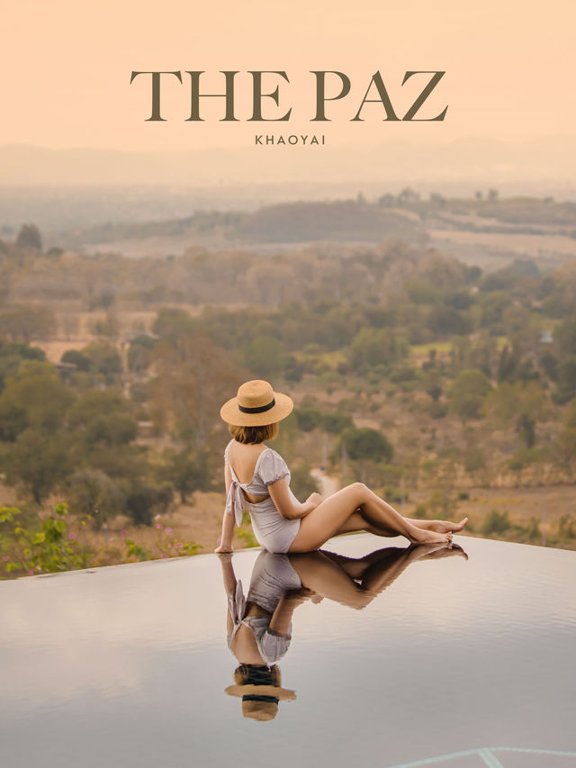 Tha Paz Khaoyai มีออนเซ็นให้แช่ สระว่ายน้ำวิวอลัง🏞️