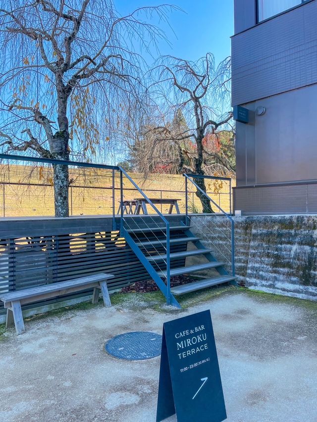 【奈良】 ホテル内にある絶景テラスカフェ