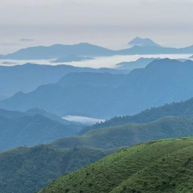 「惣岳山，攀登雲霧中的嚮望」