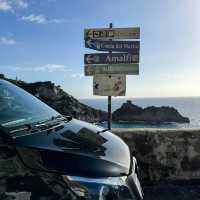 Never drive in the Amalfi Coast 