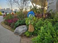 A nice view of Seoul International Garden Show 2024 at Ttukseom